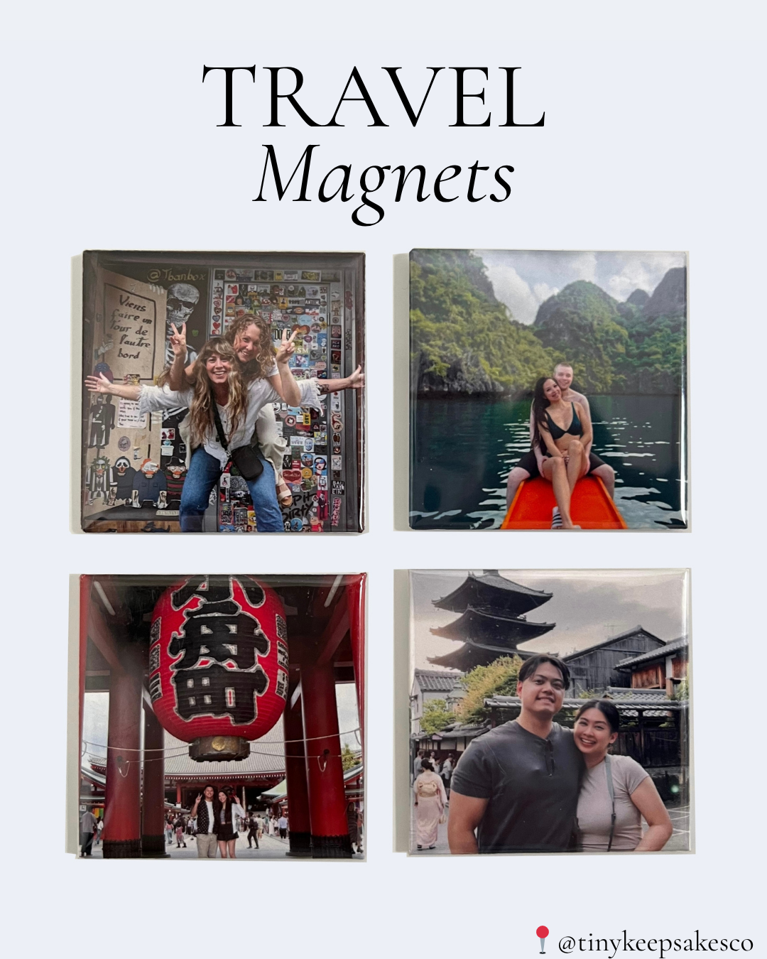 Custom Photo Magnet Sets